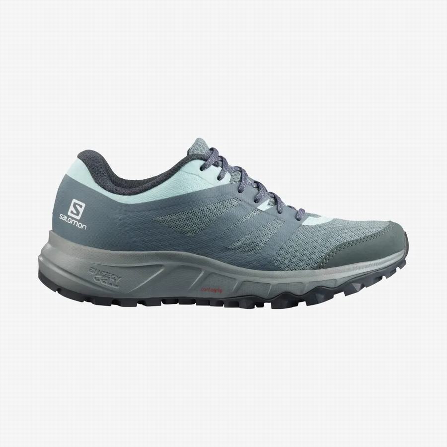 Salomon Trailster 2 Παπούτσια Trail Running γυναικεια πρασινο [LTB3221PP]